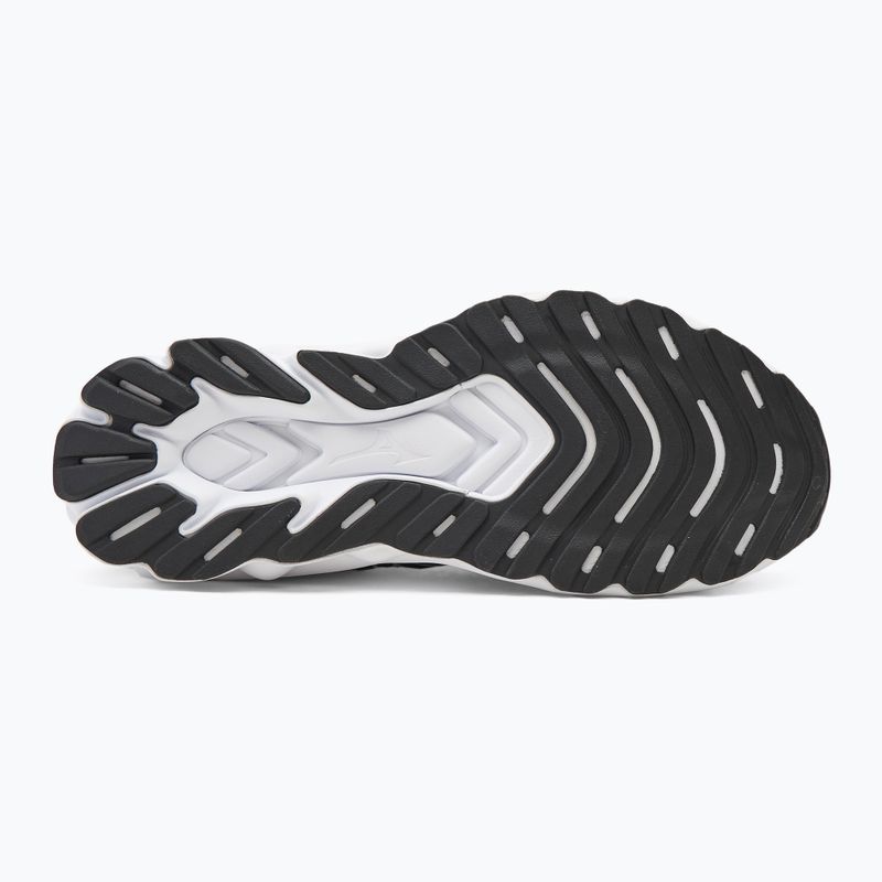 Кросівки для бігу чоловічі Mizuno Wave Skyrise 6 black/white/blue pace 4