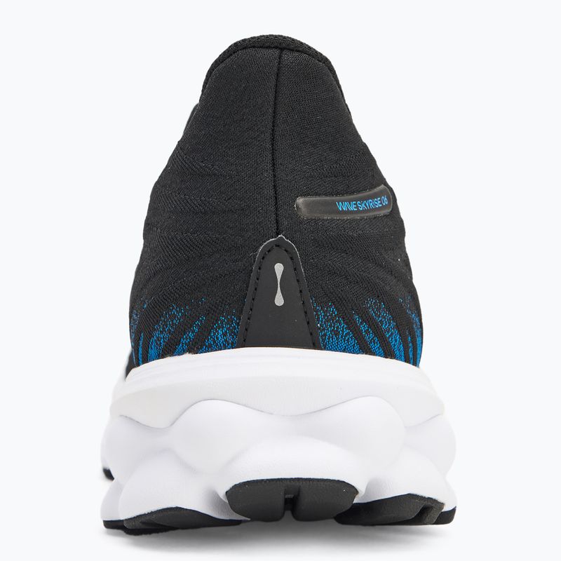 Кросівки для бігу чоловічі Mizuno Wave Skyrise 6 black/white/blue pace 6