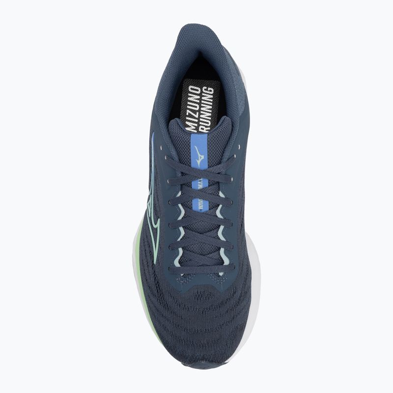 Кросівки для бігу чоловічі Mizuno Wave Ultima 16 vintage indigo/neo mint/frontier blue 5