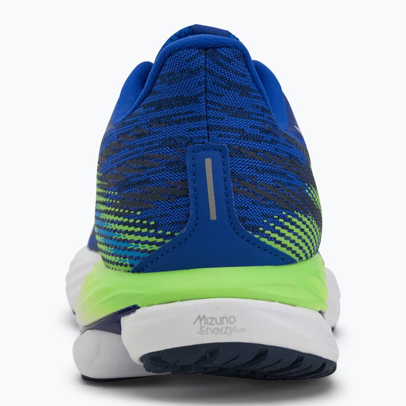 Кросівки для бігу чоловічі Mizuno Wave Inspire 21 reflex blue c/white/green gecko 6