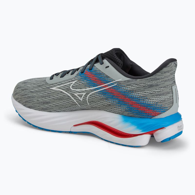 Кросівки для бігу чоловічі Mizuno Wave Inspire 21 pearl blue/white/blue pace 3