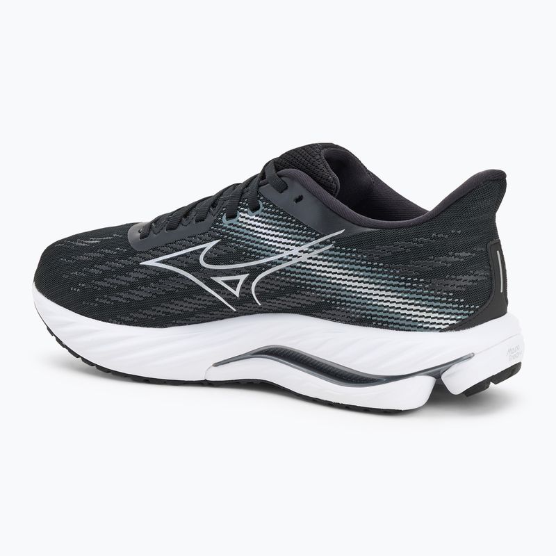 Кросівки для бігу чоловічі Mizuno Wave Inspire 21 2E black/silver/metallic gray 3