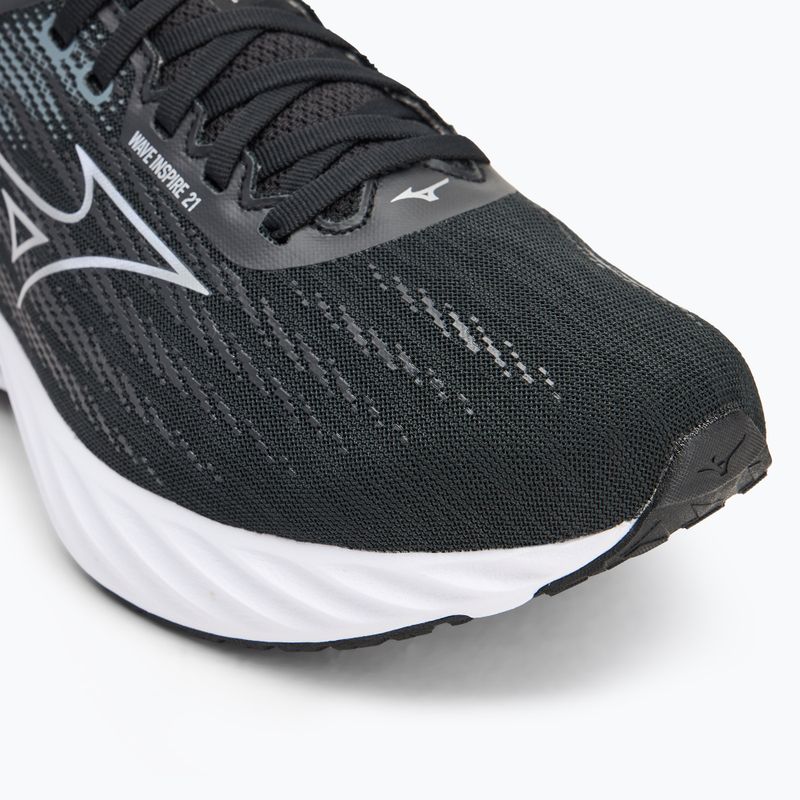 Кросівки для бігу чоловічі Mizuno Wave Inspire 21 2E black/silver/metallic gray 7