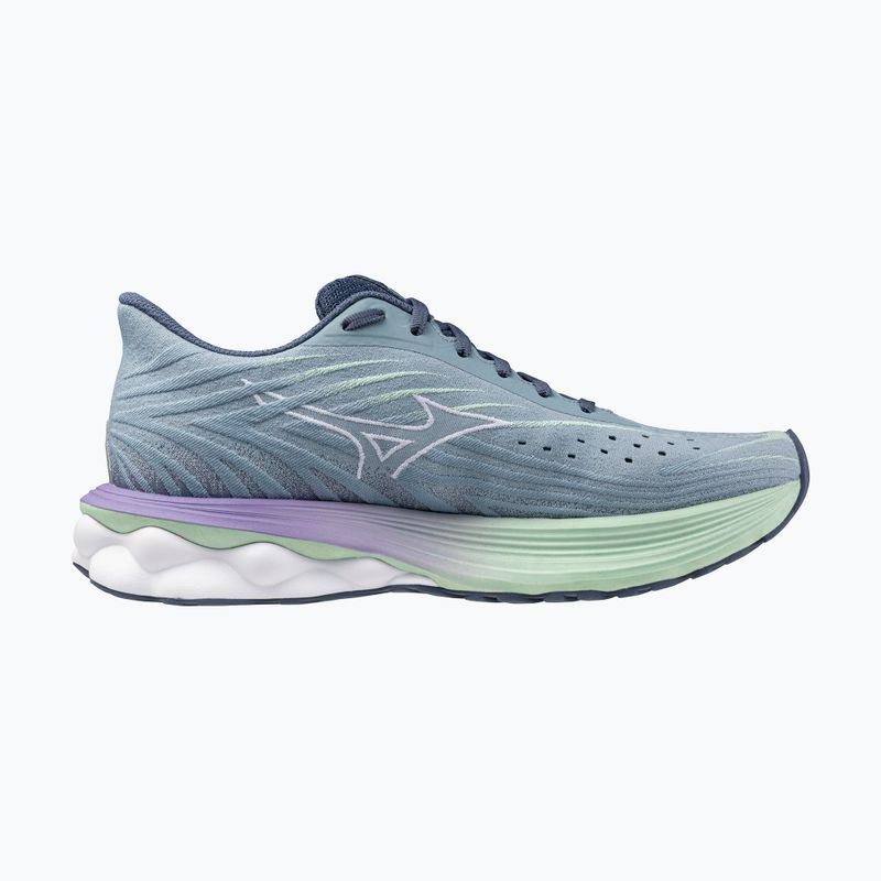 Кросівки для бігу жіночі Mizuno Wave Skyrise 6 citadel/white/bay 9