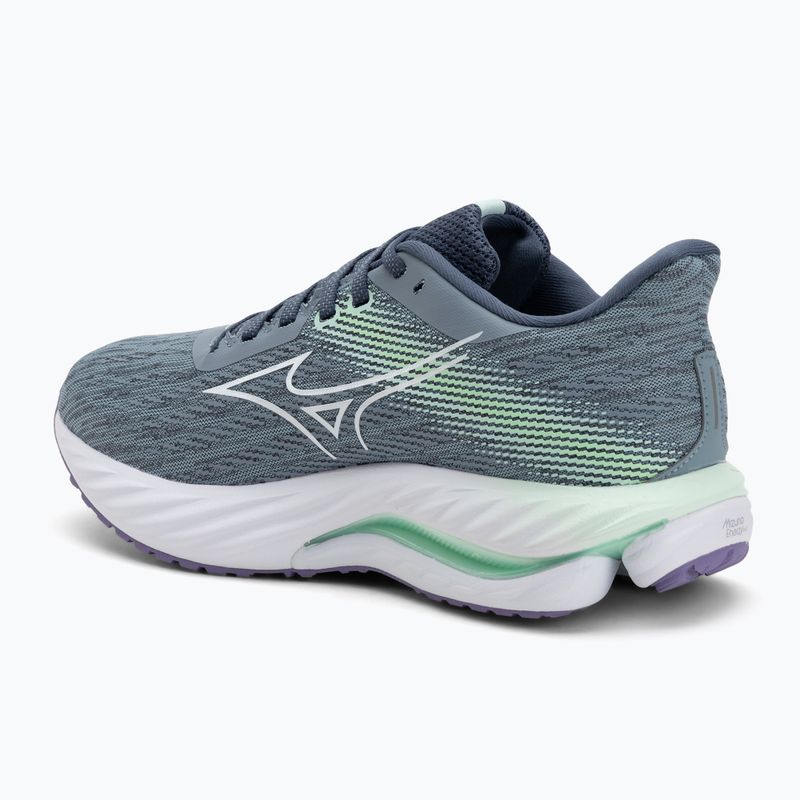 Кросівки для бігу жіночі Mizuno Wave Inspire 21 tradewinds/white/neo mint 3