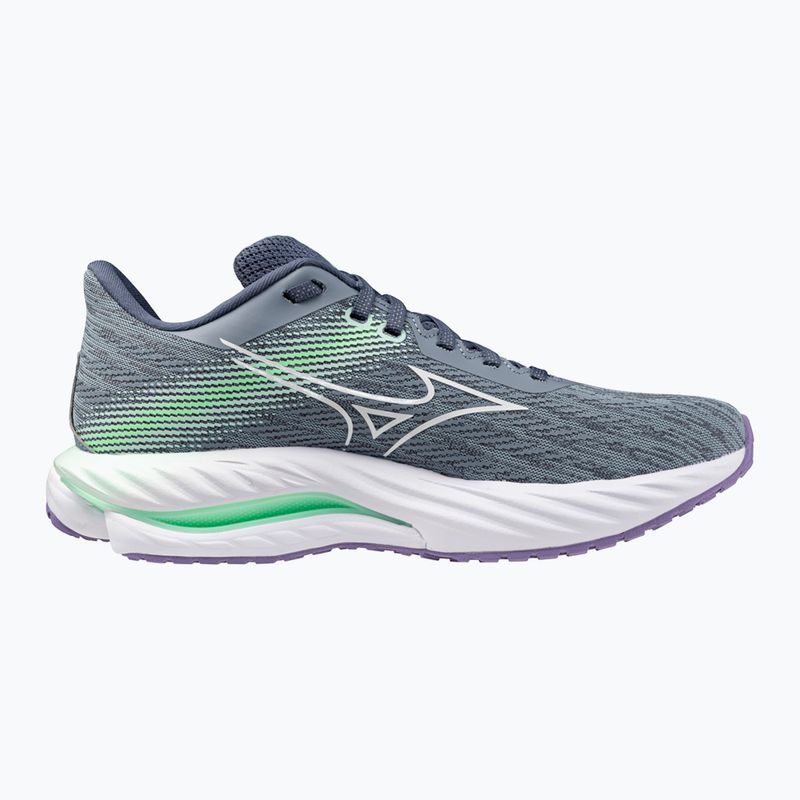 Кросівки для бігу жіночі Mizuno Wave Inspire 21 tradewinds/white/neo mint 2