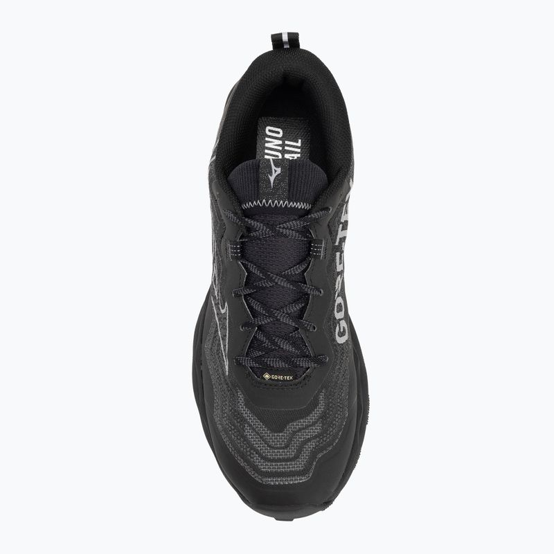 Кросівки для бігу чоловічі Mizuno Wave Daichi 9 GTX black/ultimate gray/black sand 5