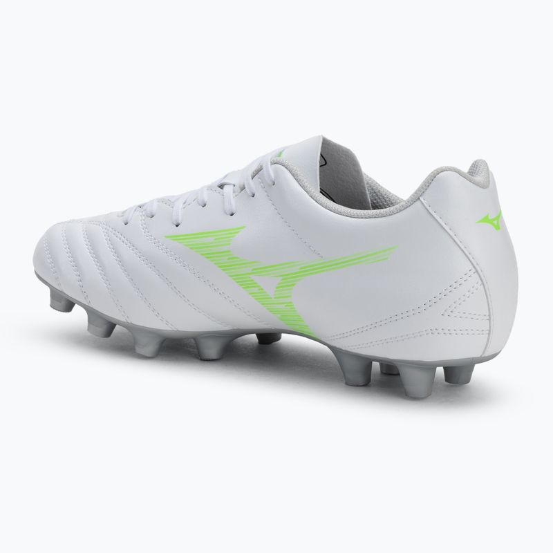Кросівки футбольні чоловічі Mizuno Monarcida Neo III Select Md white/neon green 3