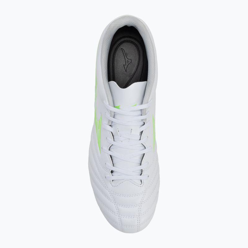 Кросівки футбольні чоловічі Mizuno Monarcida Neo III Select Md white/neon green 5