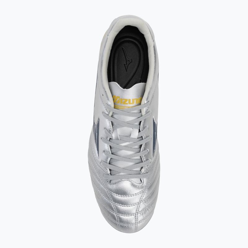 Кросівки футбольні чоловічі Mizuno Morelia Neo IV Pro Md galaxy silver/8605 c/cool gray 3c 5