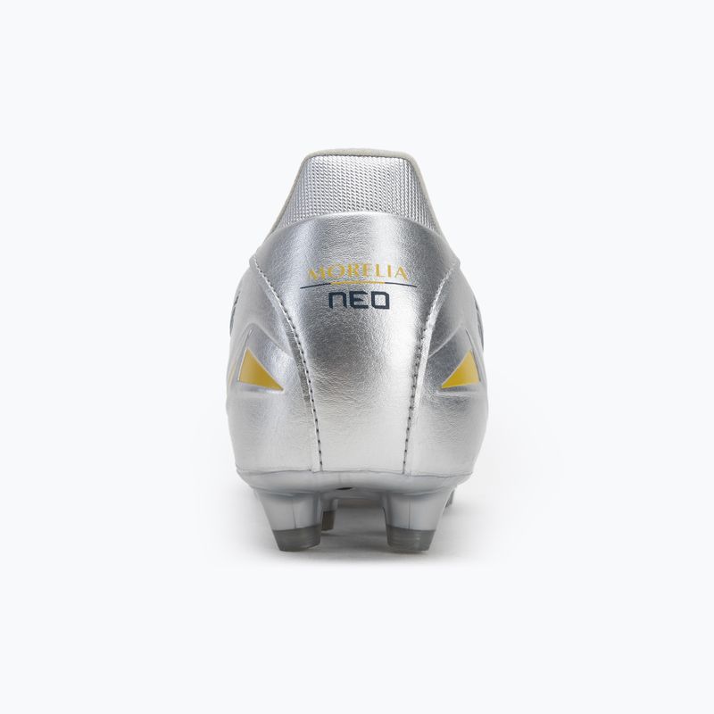 Кросівки футбольні чоловічі Mizuno Morelia Neo IV Pro Md galaxy silver/8605 c/cool gray 3c 6