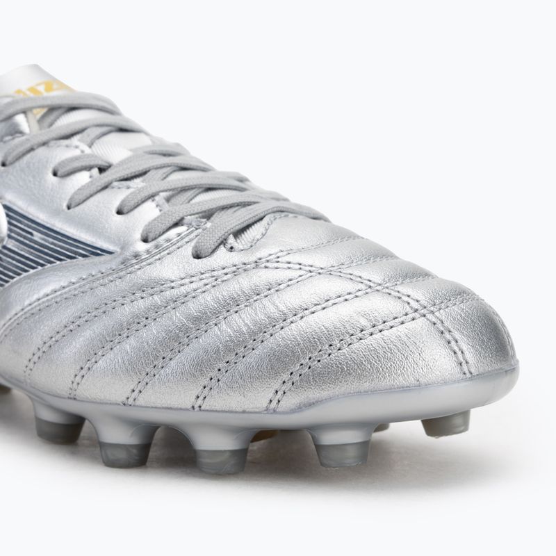 Кросівки футбольні чоловічі Mizuno Morelia Neo IV Pro Md galaxy silver/8605 c/cool gray 3c 7