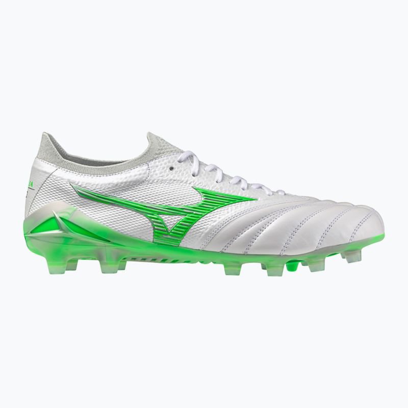 Кросівки футбольні чоловічі Mizuno Morelia Neo IV β Japan Md white/neon green/cool gray 3c 8