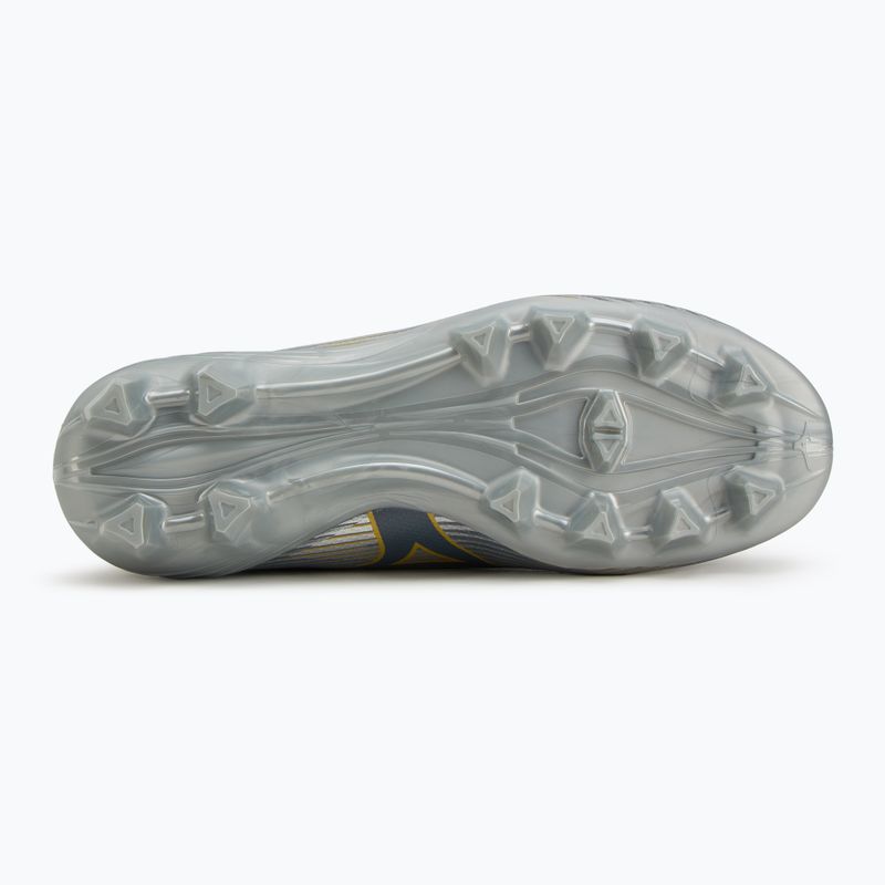 Кросівки футбольні дитячі Mizuno α II Select Jr Md galaxy silver/8605 c/gold 4