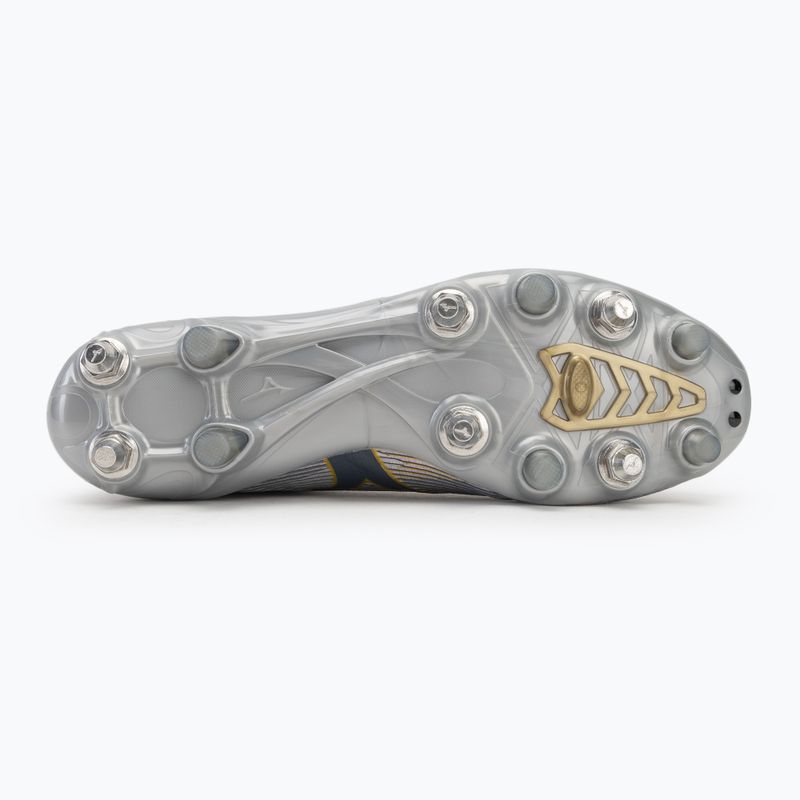 Кросівки футбольні чоловічі Mizuno α II Japan Mix galaxy silver/8605 c/gold 4