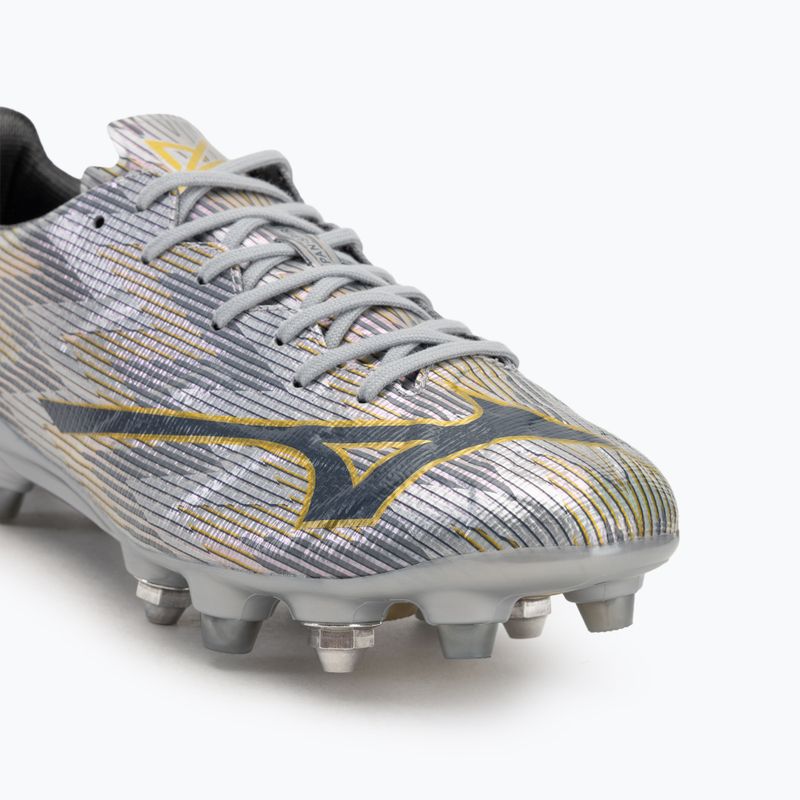 Кросівки футбольні чоловічі Mizuno α II Japan Mix galaxy silver/8605 c/gold 7