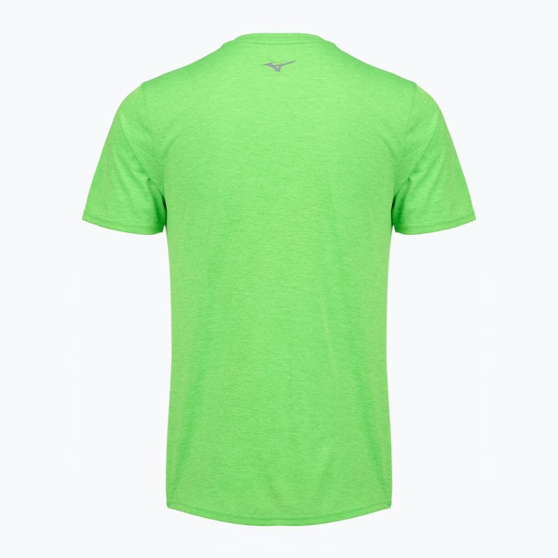 Футболка для бігу чоловіча Mizuno Core RB Tee green gecko 2