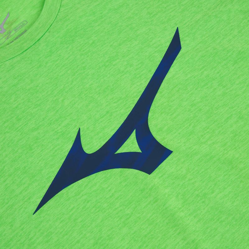 Футболка для бігу чоловіча Mizuno Core RB Tee green gecko 3