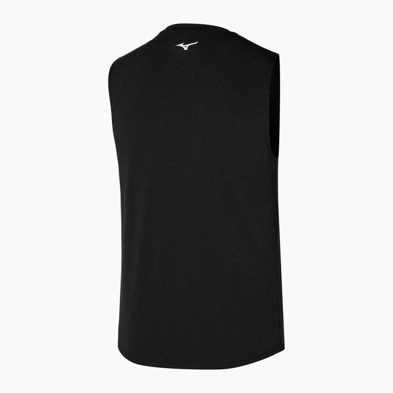 Топ для бігу чоловічий Mizuno Impulse Core Sleeveless black 2