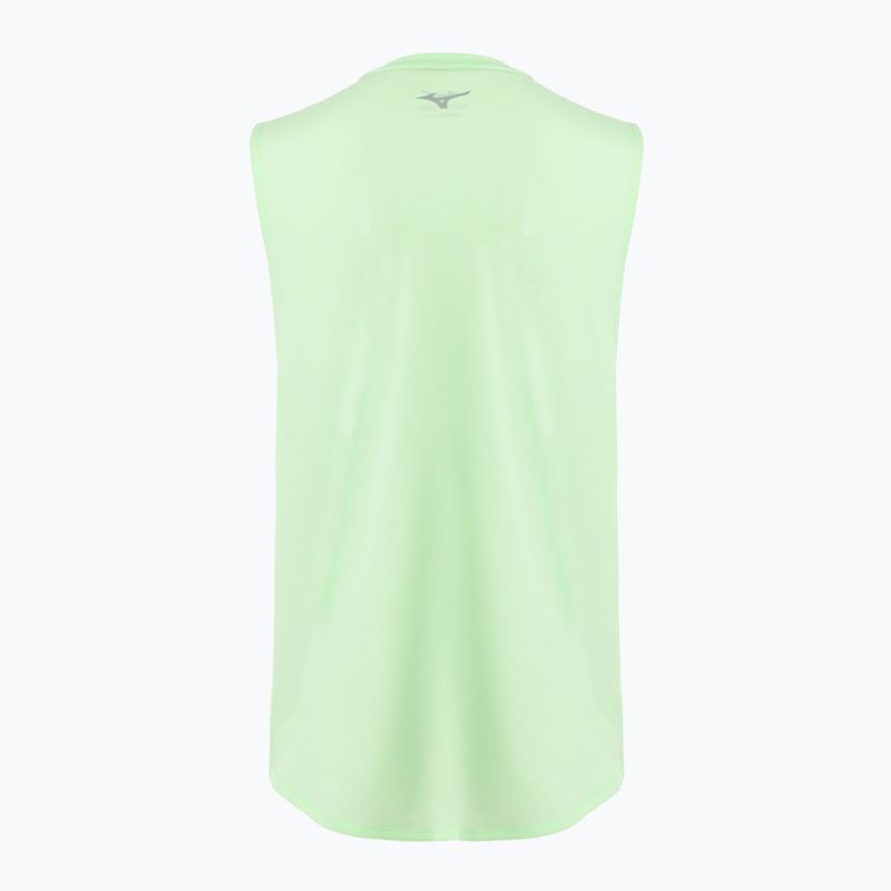 Топ для бігу чоловічий Mizuno Impulse Core Sleeveless neo mint 2