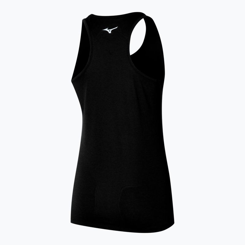 Топ для бігу жіночий Mizuno Impulse Core Tank black 2
