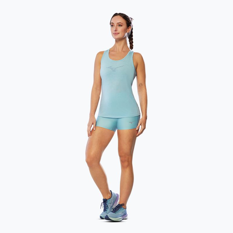 Топ для бігу жіночий Mizuno Core RB Tank cloud blue 2