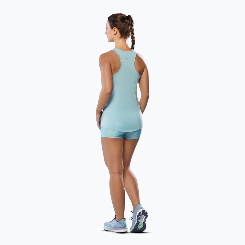 Топ для бігу жіночий Mizuno Core RB Tank cloud blue 4