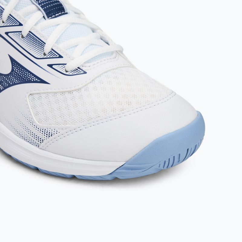 Кросівки волейбольні Mizuno Cyclone Speed 5 white/bellwether blue/bel air blue 7