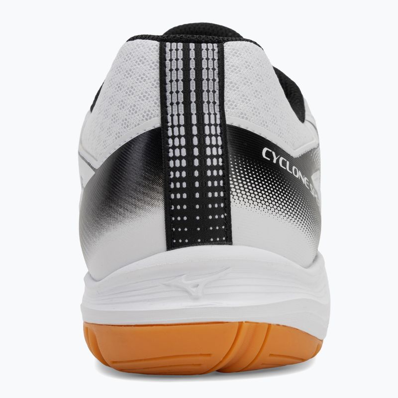 Кросівки волейбольні Mizuno Cyclone Speed 5 white/black/chamois 6