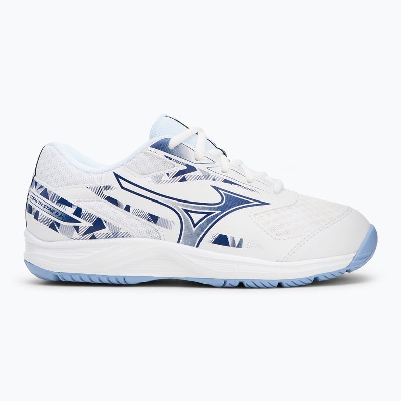 Кросівки дитячі Mizuno Stealth Star 3 white/bellwether blue/belairblu 2