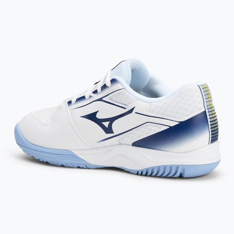 Кросівки дитячі Mizuno Stealth Star 3 white/bellwether blue/belairblu 3