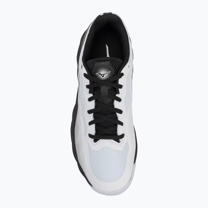 Кросівки тенісні чоловічі Mizuno Wave Enforce Court CC white/ black/ iron gate 5