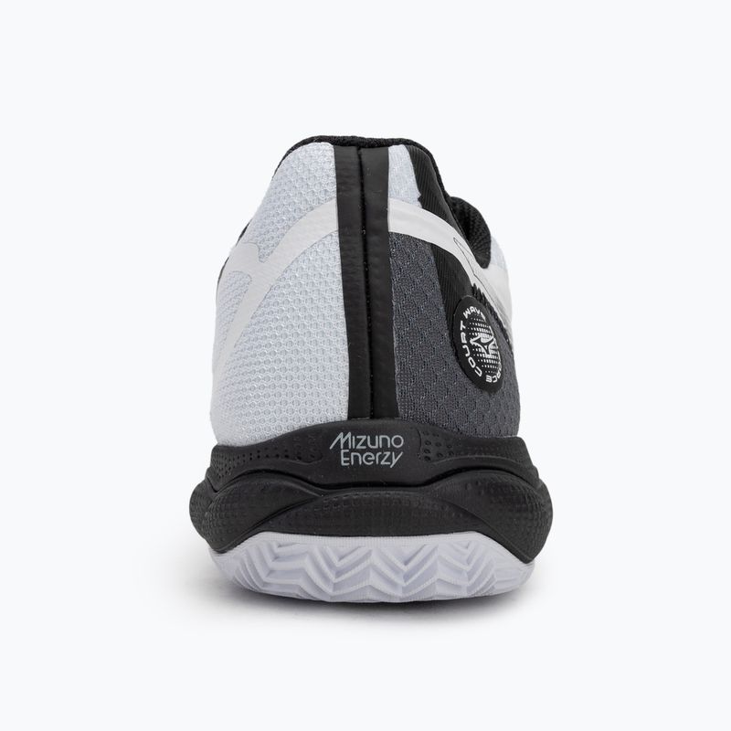 Кросівки тенісні чоловічі Mizuno Wave Enforce Court CC white/ black/ iron gate 6