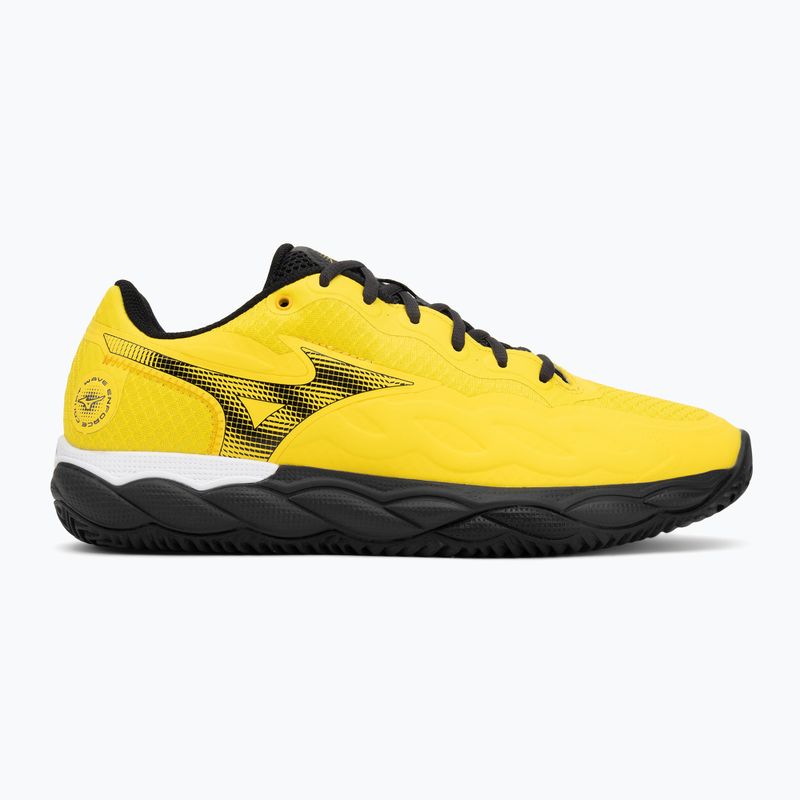 Кросівки для паделю Mizuno Wave Enforce Court Padel Vibrant yellow/black/black sand 2