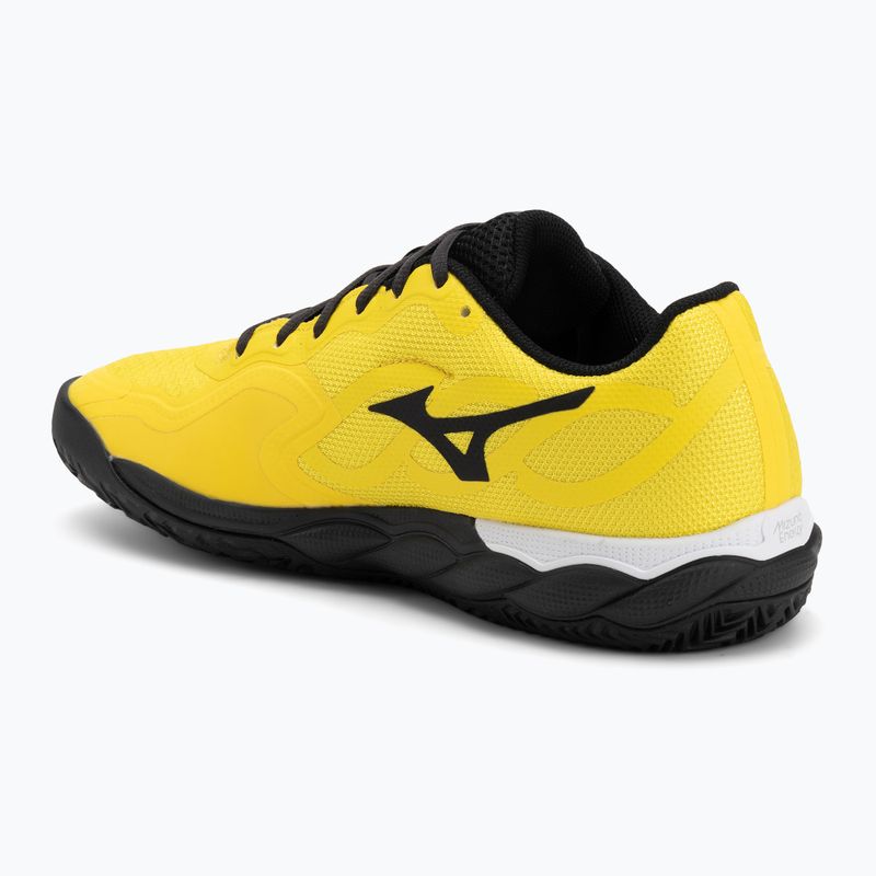 Кросівки для паделю Mizuno Wave Enforce Court Padel Vibrant yellow/black/black sand 3