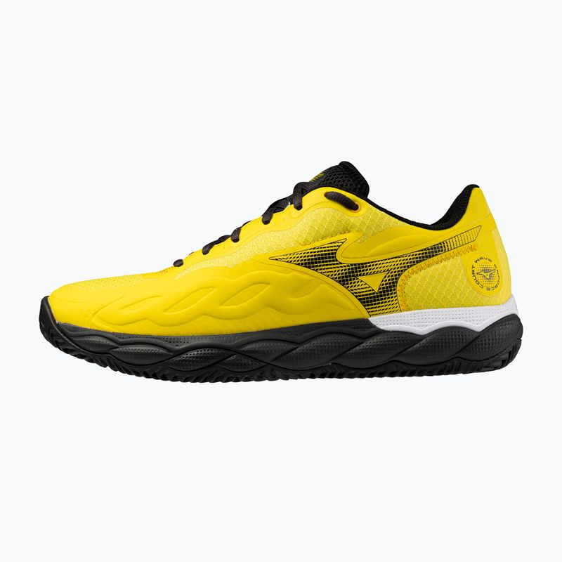 Кросівки для паделю Mizuno Wave Enforce Court Padel Vibrant yellow/black/black sand 8