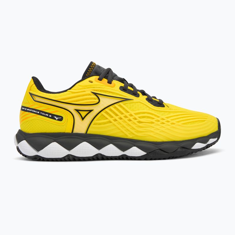 Кросівки для паделю Mizuno Wave Enforce Tour 2 vibrant yellow/black/black sand 2