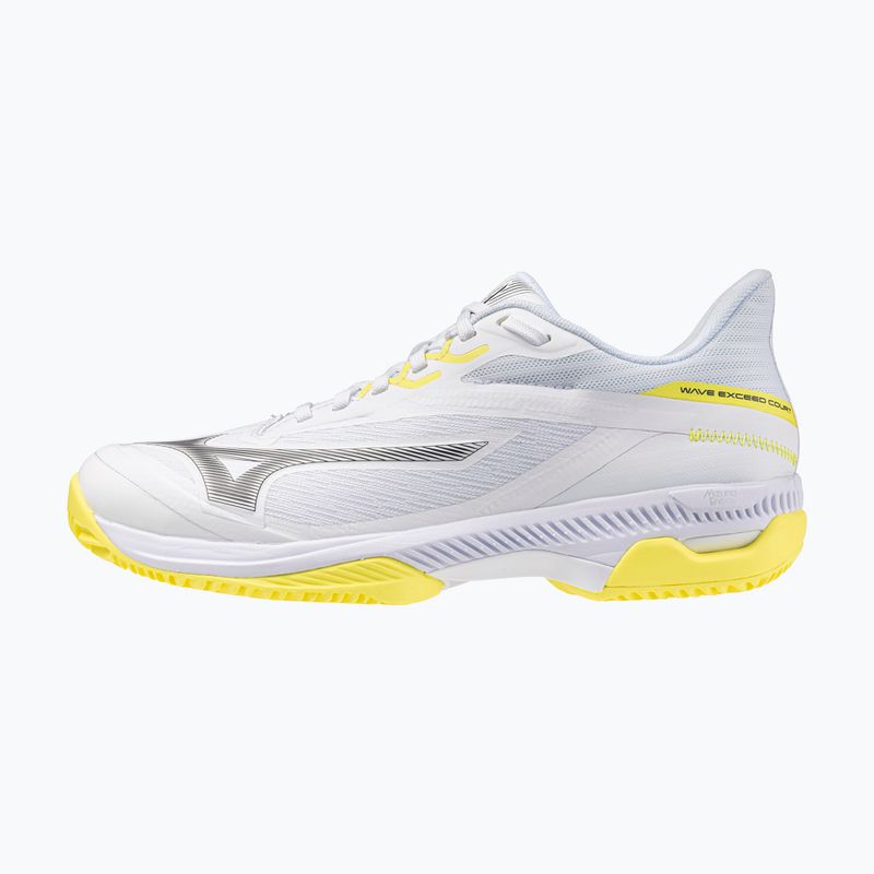 Кросівки для паделю жіночі Mizuno Wave Exceed Court Padel W white/black send/lemon tonic 8