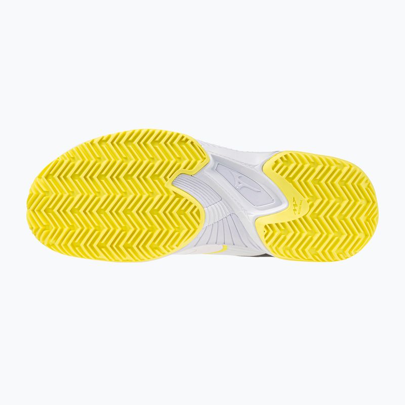 Кросівки для паделю жіночі Mizuno Wave Exceed Court Padel W white/black send/lemon tonic 9