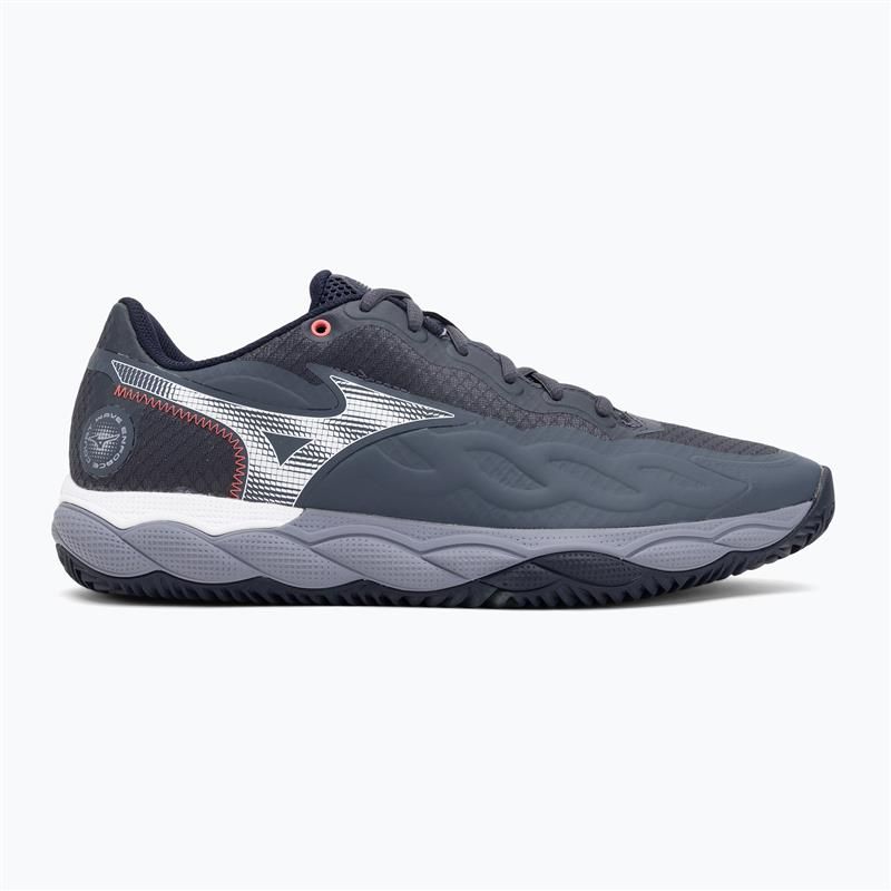 Кросівки тенісні Mizuno Wave Enforce Court CC odyssey gray/white/blue granite 2