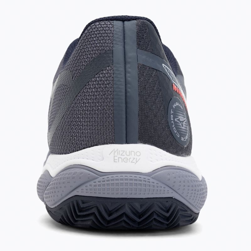 Кросівки тенісні Mizuno Wave Enforce Court CC odyssey gray/white/blue granite 6