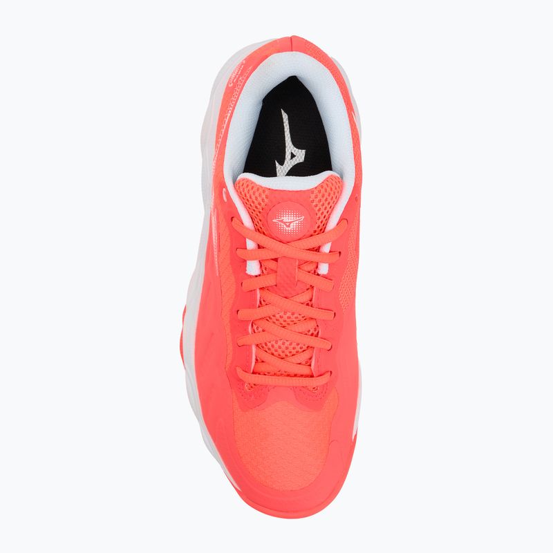 Кросівки тенісні жіночі Mizuno Wave Enforce Court CC W calypso coral/white/barely pink 5