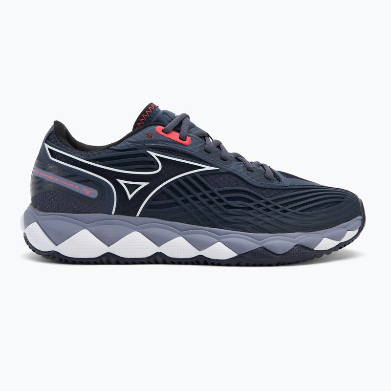 Кросівки тенісні Mizuno Wave Enforce Tour 2 CC odyssey gray/white/blue granite 2