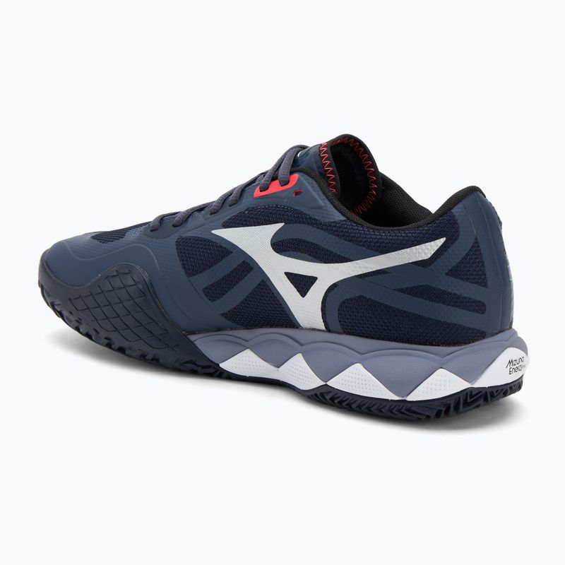 Кросівки тенісні Mizuno Wave Enforce Tour 2 CC odyssey gray/white/blue granite 3