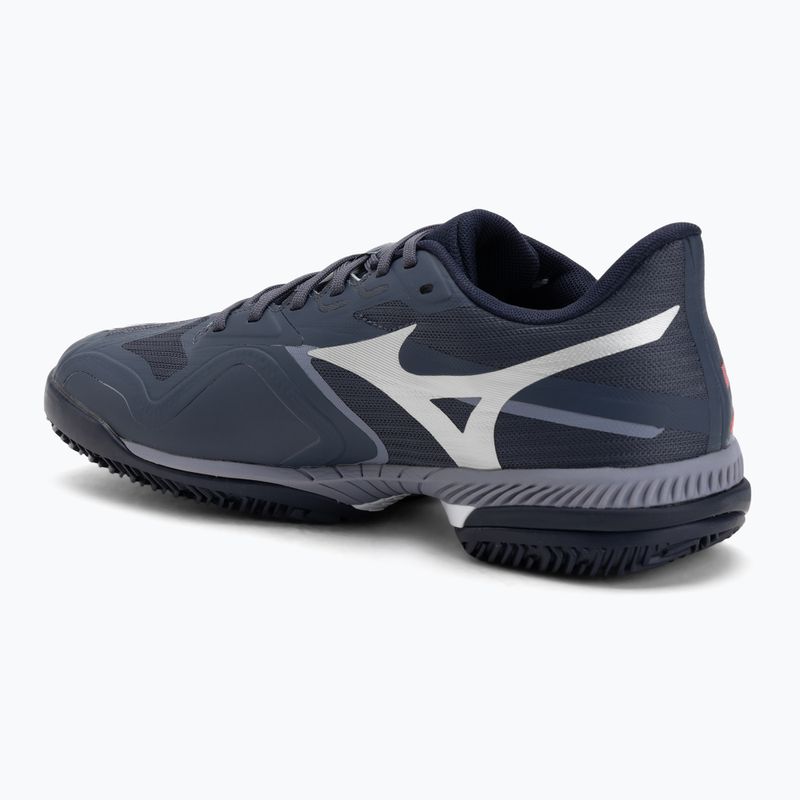 Кросівки тенісні Mizuno Wave Exceed Court CC odyssey gray/white/blue granite 3