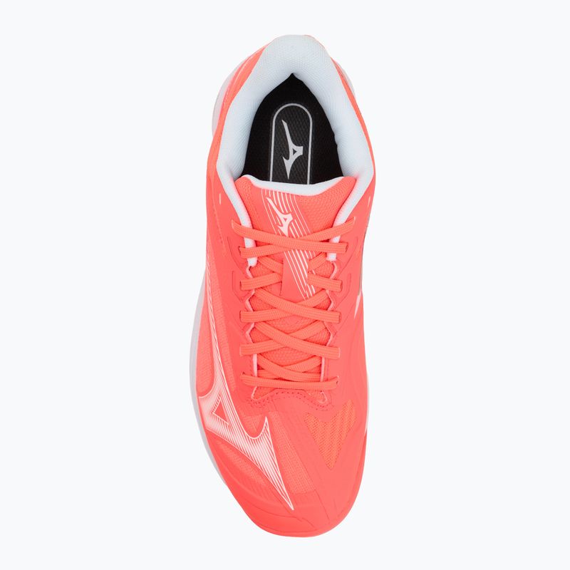Кросівки тенісні жіночі Mizuno Wave Exceed Court CC W calypso coral/white/barely pink 5