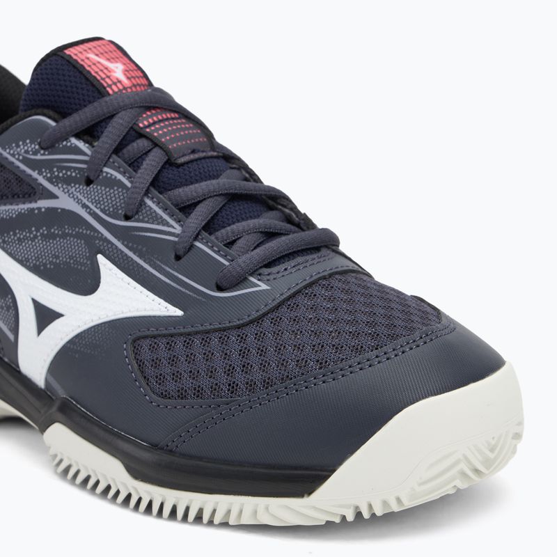 Кросівки тенісні Mizuno Break Shot 5 CC odyssey gray/white/blue granite 7