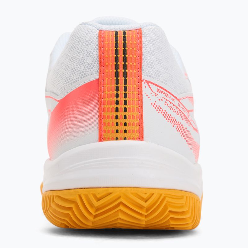 Кросівки тенісні дитячі Mizuno Break Shot 5 Jr CC white/calypso coral/citrus 6