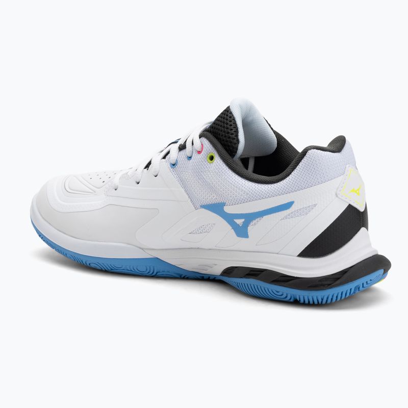 Кросівки для бадмінтону Mizuno Wave Fang 2 white/pink tetra/all abroad 3