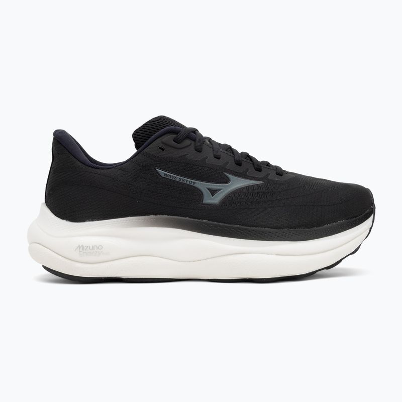 Кросівки для бігу чоловічі Mizuno Wave Sky 9 black/metallic gray/black sand 2